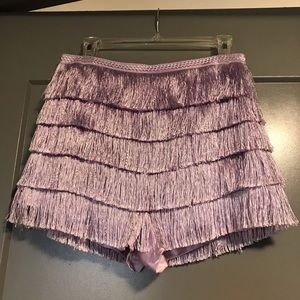 Purple Flapper Party Festival Shorts